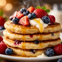 Bisquick Fruity Yogurt Pancakes