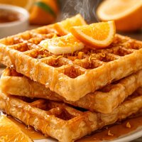 Bisquick Orange Waffles