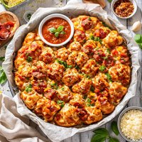 Bisquick Pizza Pull Apart Bread