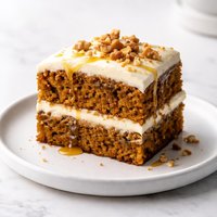 Bit O Honey Pumpkin Cake with Cream Cheese Frosting