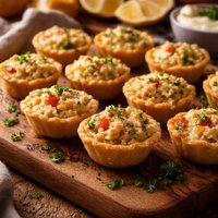 Bite Size Crab Quiches