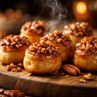 Bite Size Sticky Buns