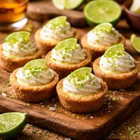 Bite Sized Margarita Cheesecake Tarts