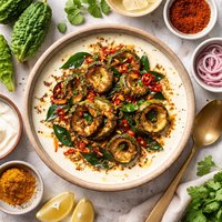 Bitter Gourd in Yogurt