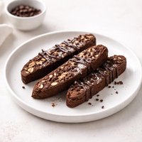 Bittersweet Chocolate Biscotti