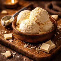 Bittersweet or White Chocolate Ice Cream