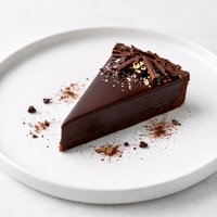 Bittersweet Truffle Tart