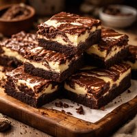 Black and White Cheesecake Brownies