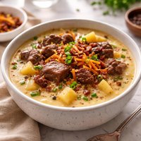 Black Angus Potato Soup