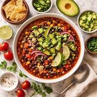 Black Bean and Avocado Soup