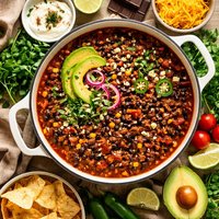 Black Bean and Chocolate Chili