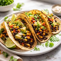 Black Bean and Corn Tacos