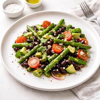 Black Bean Asparagus Salad