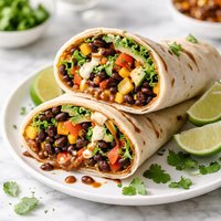 Black Bean Bbq Wraps