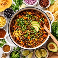 Black Bean Butternut and Chipotle Chili
