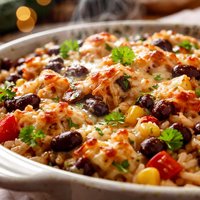 Black Bean Chicken Casserole