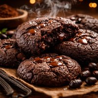 Black Bean Chocolate Cookies Low Carb