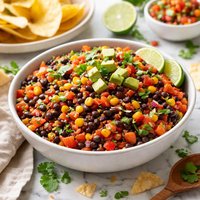 Black Bean Corn and Salsa Dip Weight Watchers