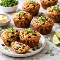 Black Bean Corn Muffins