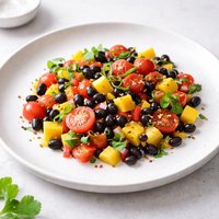 Black Bean Mango and Tomato Salad