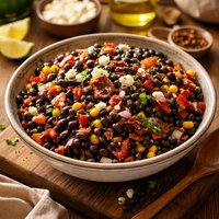 Black Bean Salad with Sun Dried Tomatoes