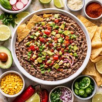 Black Bean Smoked Chile Dip