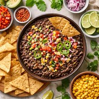 Black Bean Spicy Dip