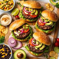 Black Bean Veggie Burgers