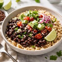 Black Beans and Brown Rice