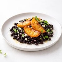 Black Beans and Peaches