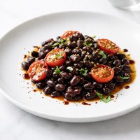 Black Beans and Tomatoes in Balsamic
