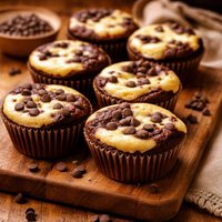 Black Bottom Cream Cheese Cupcakes