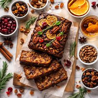 Black Bourbon Fruitcake