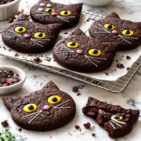 Black Cat Cookies