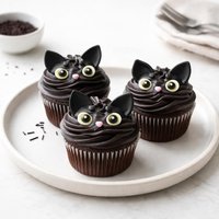 Black Cat Cupcakes