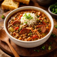 Black Eyed Pea Gumbo