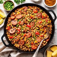 Black Eyed Pea Supper Dish