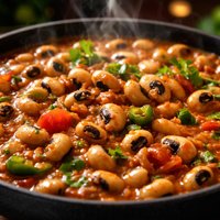 Black Eyed Peas in a Spicy Goan Curry