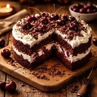 Black Forest Cherry Cake
