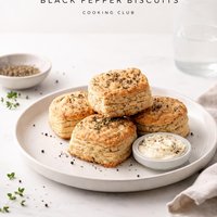 Black Pepper Biscuits Cooking Club