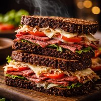 Black Russian Sandwiches