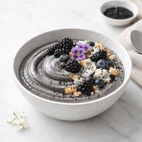 Black Sesame Jewel Raw Smoothie