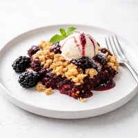 Blackberry Dump Cake