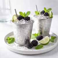 Blackberry Mint Juleps