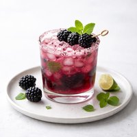 Blackberry Mint Margarita
