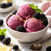 Blackberry Sherbet