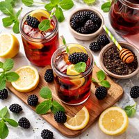 Blackberry Sweet Tea