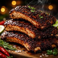 Blackened Pork Ribs