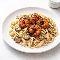 Blackened Shrimp Stroganoff