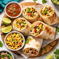 Blast Off Burritos Chicken and Corn